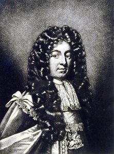 チャールズシーモア（1662-1748）サマセット公爵、イギリスの歴史に描かれた人物像のイラストからのイラスト、ロバートダンカートン（1744-c.1817）による彫刻（メゾチント）